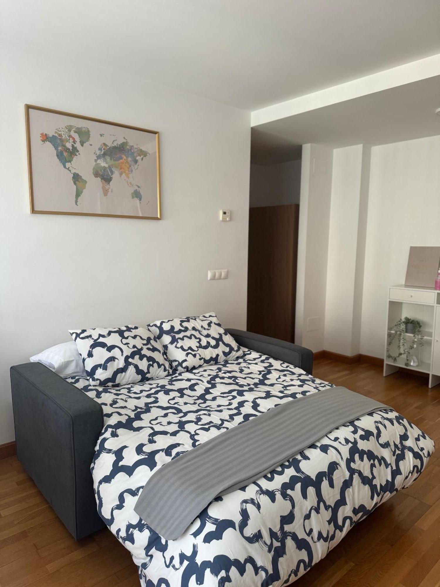Apartamento En Gijon Con Garaje Y Wifi 外观 照片